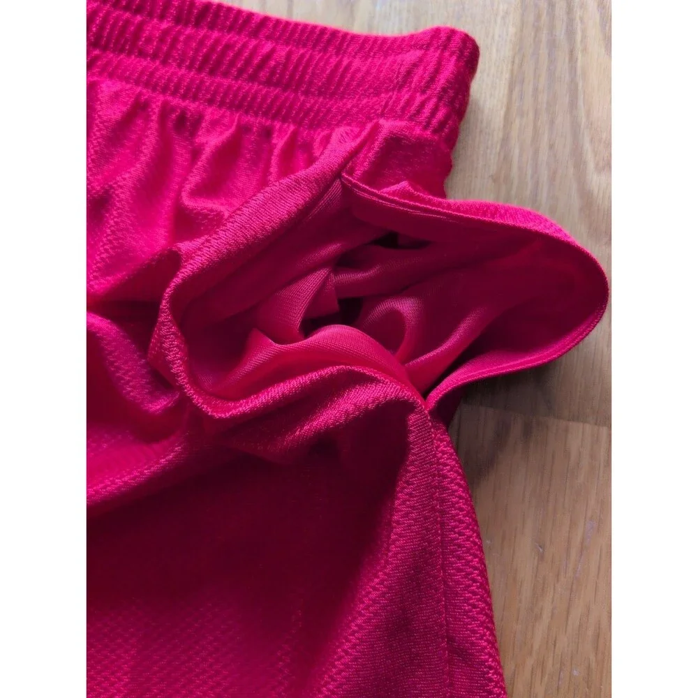 NWT Starter Dri-FIT Dazzle Men's Red Mesh Athletic Shorts Size XL Drawstring